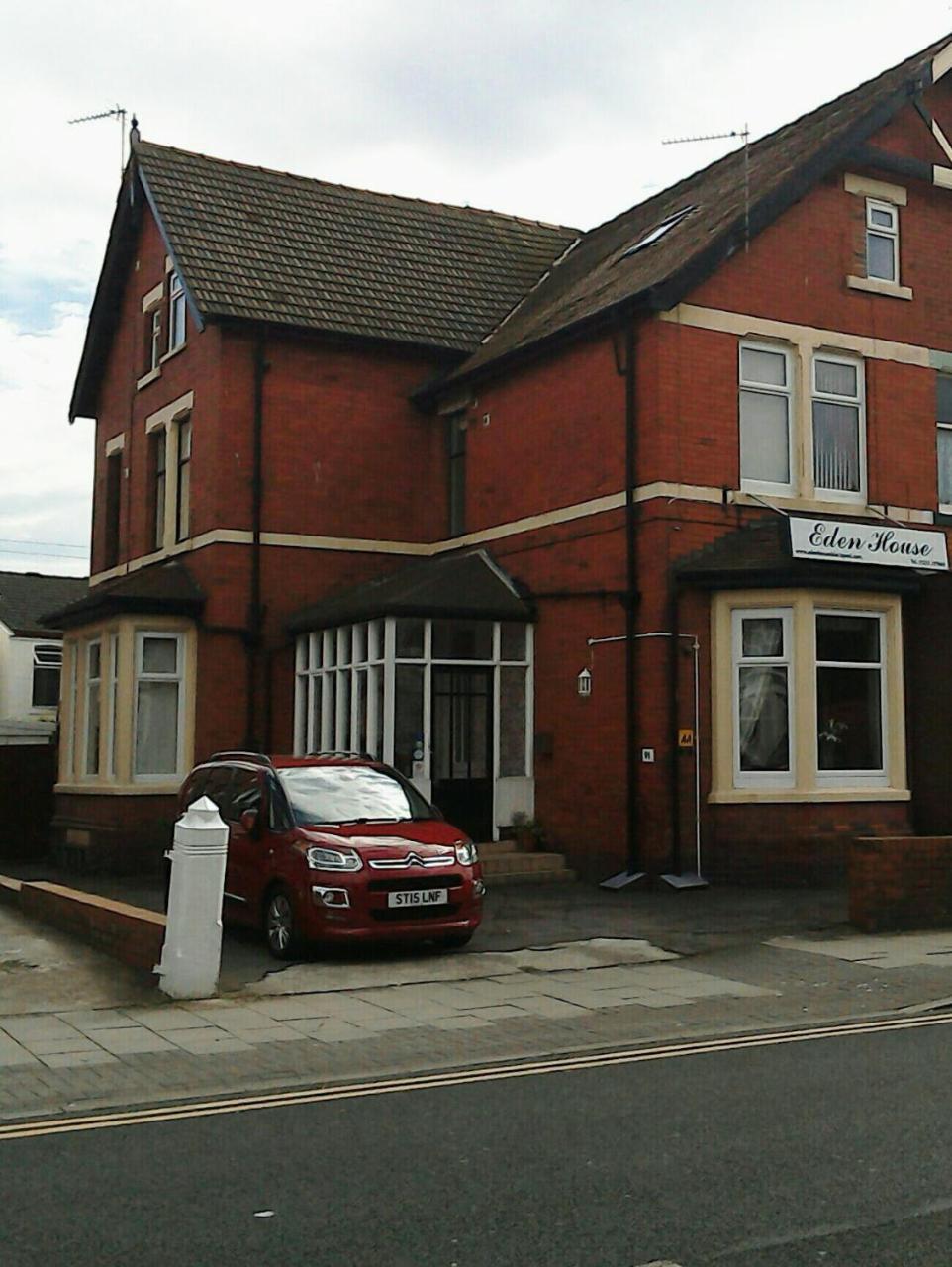 Eden House Bed & Breakfast Blackpool Ngoại thất bức ảnh